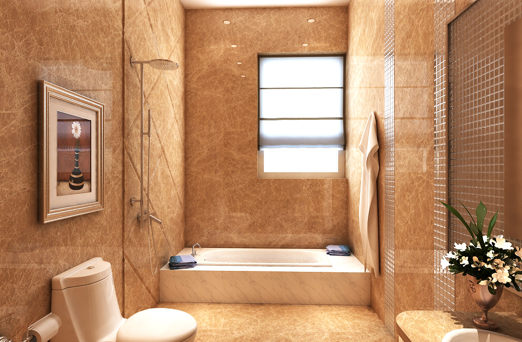 4-Piece Bathroom Render 1